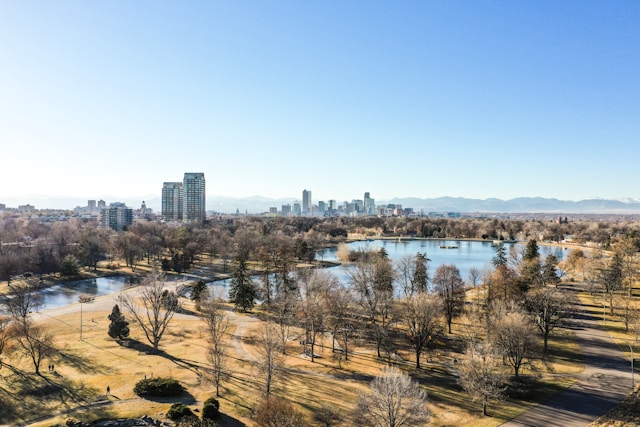 city by the lake